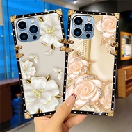 Classic Phone Case for Itel S18 S16 S17 P40 P38 P37 Pro P36 P17Pro Vision 5 3 2 1Plus Elegent Flower
