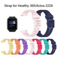 Silicone Strap for Actxa Tempo 5C 4C Durable Soft Silicone Watch Band For Healthy 365 Fitness Tracke