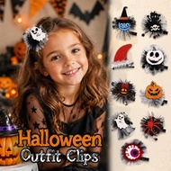 Halloween Kids Costume Hair Clip Cute Spooky Outfit Accessory