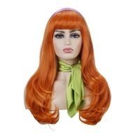 Movie Scoob! Daphne Cosplay Costume Adult Women Scooby Doo Daphne Purple Dress Headband Sets Hallowe