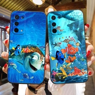 Finding Nemo Dory Sea Soft Black Silicon TPU Cell Phone Case For OPPO A96 RENO 10 8 7 6 5 4 6.6 X T Z F21 X2 Find X3 Pro Plus Zoom Lite 5G