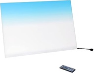 Aquarium Backlight Screen-Fish Tank Background Light,for Rimless Aquarium,Ultra-Thin 6mm Gradient Co