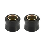【BET】2/4pc12MM Motorcycle Rear Shock Absorber Rubber  for Bush Suspension  Black[my]