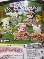 Sanrio 公仔扭蛋手錶擺設 鐘 玉桂狗換pc狗