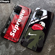 เคสโทรศัพท์สำหรับ VIVO Y33S Y21S Y21เคสกระจกนิรภัยกันกระแทกพร้อมกระจกป้องกันด้านหลังสำหรับ VIVO Y21