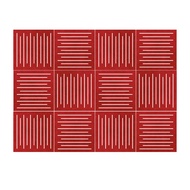 BEIYIN Perforated Acoustic Sound Absorption Panel 600X600MM Studio Soundproof Panels Wall Sound Nois