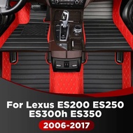 RHD For Lexus ES series ES200 ES250 ES300h ES350 2006-2017  2016 Custom Car Floor Mat Automobile Car