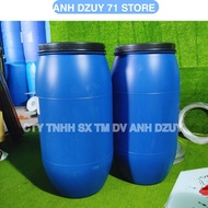 [FIRE TOC] Iron Belt Plastic Container Capacity 20L 25L 30L 60L 100L 120L 160L Chemical-Free Water C