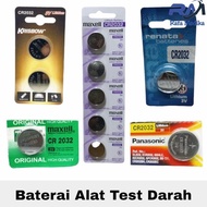 1Pcs Baterai Alat Test Gula Darah Baterai AccuCheck Autocheck