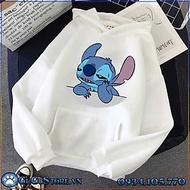 LOLI STICH-Áo-Hoodie Nam Nữ Form Rộng Nỉ Bông Cao Cấp Cực Xinh M06-Áo Hoodie Cặp Đôi Đẹp