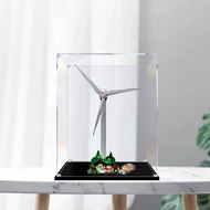 Transparent Acrylic Display Box For LEGO 10268 Stasi Wind Turbine Storage Case Dustproof Cover