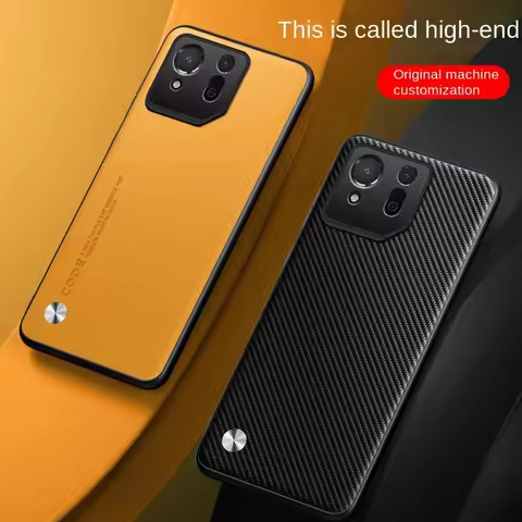 For ASUS ROG Phone 9 Pro Case Soft Vegan Leather Grain Slim Protective Back Cover Case For ASUS ROG 