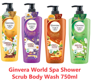 Ginvera World Spa Shower Scrub Body Wash 750ml