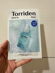 韓國Torriden保濕面膜*5