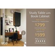 Study Desk + Cabinet