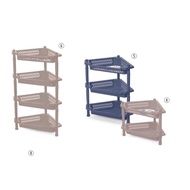 RAK PLASTIK/RAK PLASTIK BERTINGKAT/RAK PLASTIK SERBAGUNA/Elianware Multipurpose Corner Rack 2Tier/3T