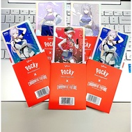 Pocky x hololive photocard (limited) Pocky Hololive