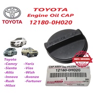 TOYOTA Engine Oil Cap 12180-0H020-Toyota Vios/Camry/Innova/Avanza/Hilux/Sienta/Yaris/Wish/Rush