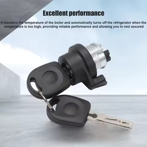 8E0905855A Car Steering Ignition Switch Lock Barrel Cylinder With 2 Keys For VW Skoda Audi A6 Q3 R8 