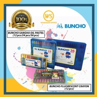 Buncho Sangha Oil Pastel / Buncho Oil Pastel / Buncho Crayon For Kids / Buncho Fluorescent Crayon / 