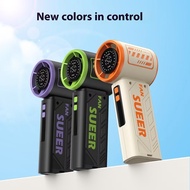 S17 Kipas Mini Handheld Fan 150 High-Speed USB Charging Cooling Fan with Digital Display for Househo