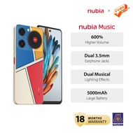 Nubia Music 4G 8(4+4)GB+128GB Smartphone 50MP HD dual camera I 6.6" HD+ 90Hz I 5000mAh I Dual 3.5mm 