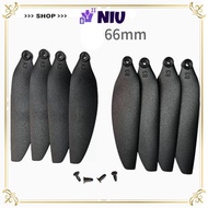 NIU Folding Propeller Blades, Black Plastic Remote Control Drone Parts,  Universal 58mm/66mm Quadcop