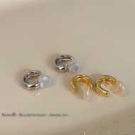 Ear Cuff Clip on Earrings 14k Gold Hoop Non Piercing Earrings Set Earrings for Women Fashion Non Tar