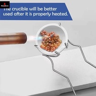 25.5CM Stainless Steel Crucible Tong Crucible Clamp Crucible Pliers White Gold Bowl Melting Gold Fur
