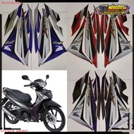 (ORI) striping Honda Supra x 125 pgm fi helm in 2012 2013 body standar