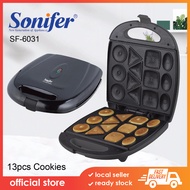 SONIFER SF-6031 Electric Cookie Maker Biscuit Machine Non Stick Plate / Mesin Pembuat Biskut