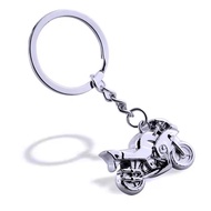 Metal Keychain Simulation Key Motorcycle Keychain Promotional Gifts Small Gifts Laser Shipping 7X7N