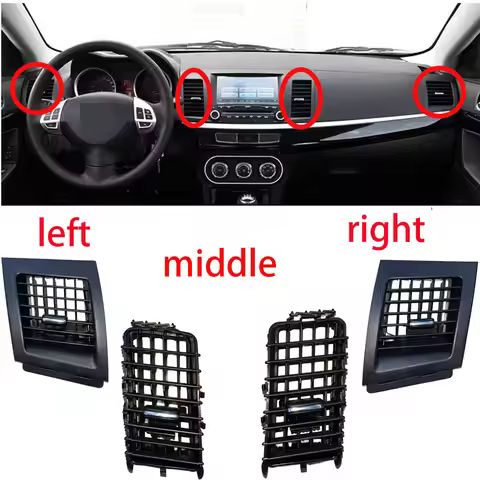 1 Car Air Conditioner Outlet Vent Instrument Panel Vents For Mitsubishi Lancer EX 2010-2015 8030A145