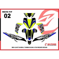 REVO FIT Decal Sticker design 02