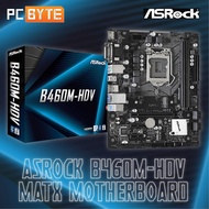 ASRock B460M-HDV 10th Gen Intel Core LGA 1200 Micro ATX Motherboard