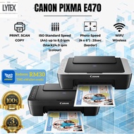 [READY STOCK] 100% ORIGINAL ALL-IN-ONE INK TANK PRINTER CANON PIXMA E470 + WARRANTY