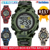 [SG Seller ]kid's digital watch,kid's army watch,waterproof alarm Date Shock Resistant Light Stopwatch,Sports LED watch