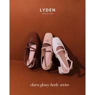 Lyden Clara Glossy Heels series 5cm pump heels - Beige//Khaki//Brown