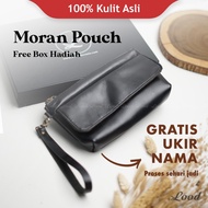 clutch bag tas tangan handbag pria wanita dompet moran pouch