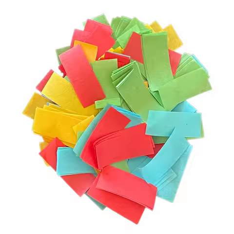 60 Gram Paper Confetti Rectangles Biodegradable Wedding Birthday Baby Shower Party Tissue Confetti M
