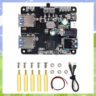 (UYNM) USB Hub 3.0 Multi USB Splitter 4 USB Port with Micro-Charge Power 9-24V Power for 5/4B Ros Ro