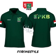 BANYAK DESIGN - Baju Partai PKB - Polo PKB - Baju Kaos Partai PKB -