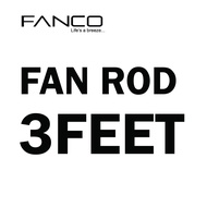 NSB FAN ROD Ø21.5mm Matt Black Fan Rod / FANCO feet Ø26.5mm Matt Black Fan Rod / DEKA FAN ROD Ø21.5m