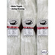 035 x 3 1/2"  4"  4 1/2" x 8FT x 300FT Mata Tegak Fishing Net Jaring Tangsi Pukat Ikan Udang Jaring 