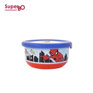 SuperBO - 不鏽鋼隔熱碗-M-蜘蛛人-400ml