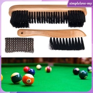 [SimpleloveMY] Pool Table Brush Set Convenient Snooker Table Cleaning and Maintenance