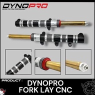 DYNOPRO FRONT FORK LAY Y15 DYNOPRO FORK STANDARD Y15 DYNO PRO FORK LAY Y16 FORK CNC Y15 DYNOPRO FORK