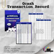 A5 Gcash Transaction Record (Check description)