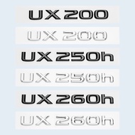 Suitable for Lexus Logo CT200h UX250h UX200h Modified Displacement Car Tail Emblem Sticker