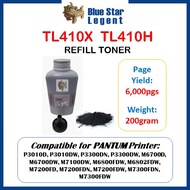 Compatible TL410 TL410X TL410H TL-410X Toner Refill Bottol for Pantum P3010DW M6800FDW M7100DN M7100DW M7200FDW